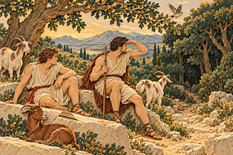 Which English words carry a trace of Greek myth?